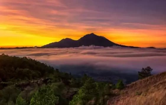 batur mountain